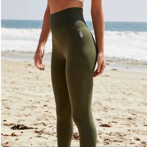 FP Movement Good Karma 7/8 Secret Moss Leggings